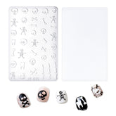Nail Art Mold - JT035 Skeleton